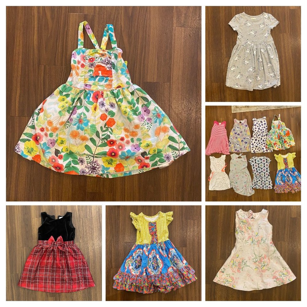 Bundle of 11 dresses, size 6/6x/6-7